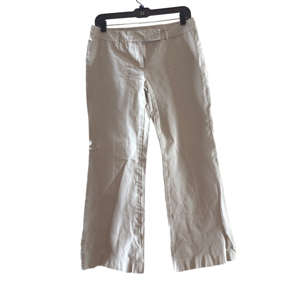 Theory Light Beige Trousers Sz 10